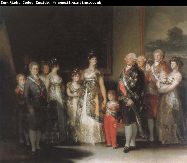 Francisco Goya family of carlos lv